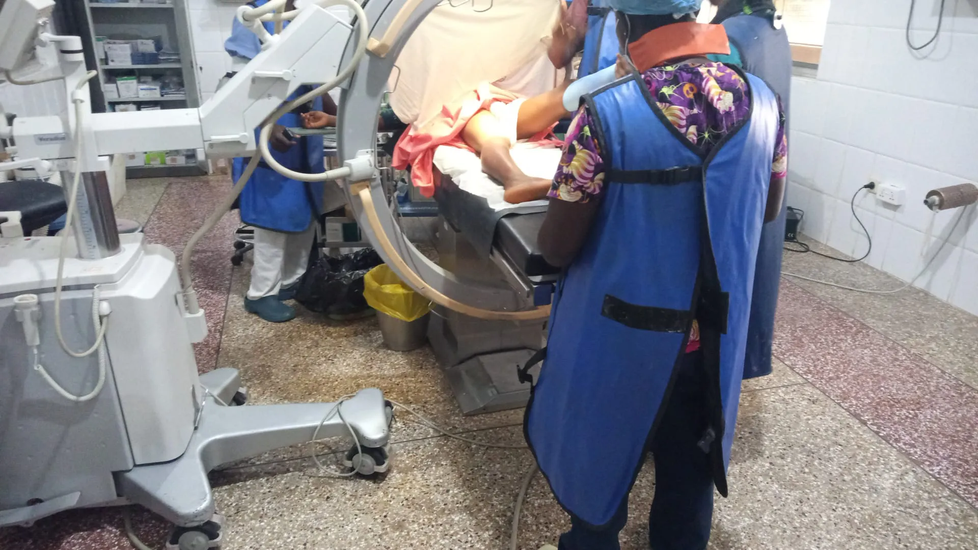 C-boog is in gebruik genomen op de operatiekamer in Duayaw Nkwanta